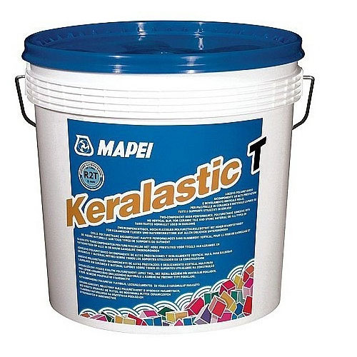 Клей для плитки Mapei Keralastic T (2K полиуретановый) белый 10кг