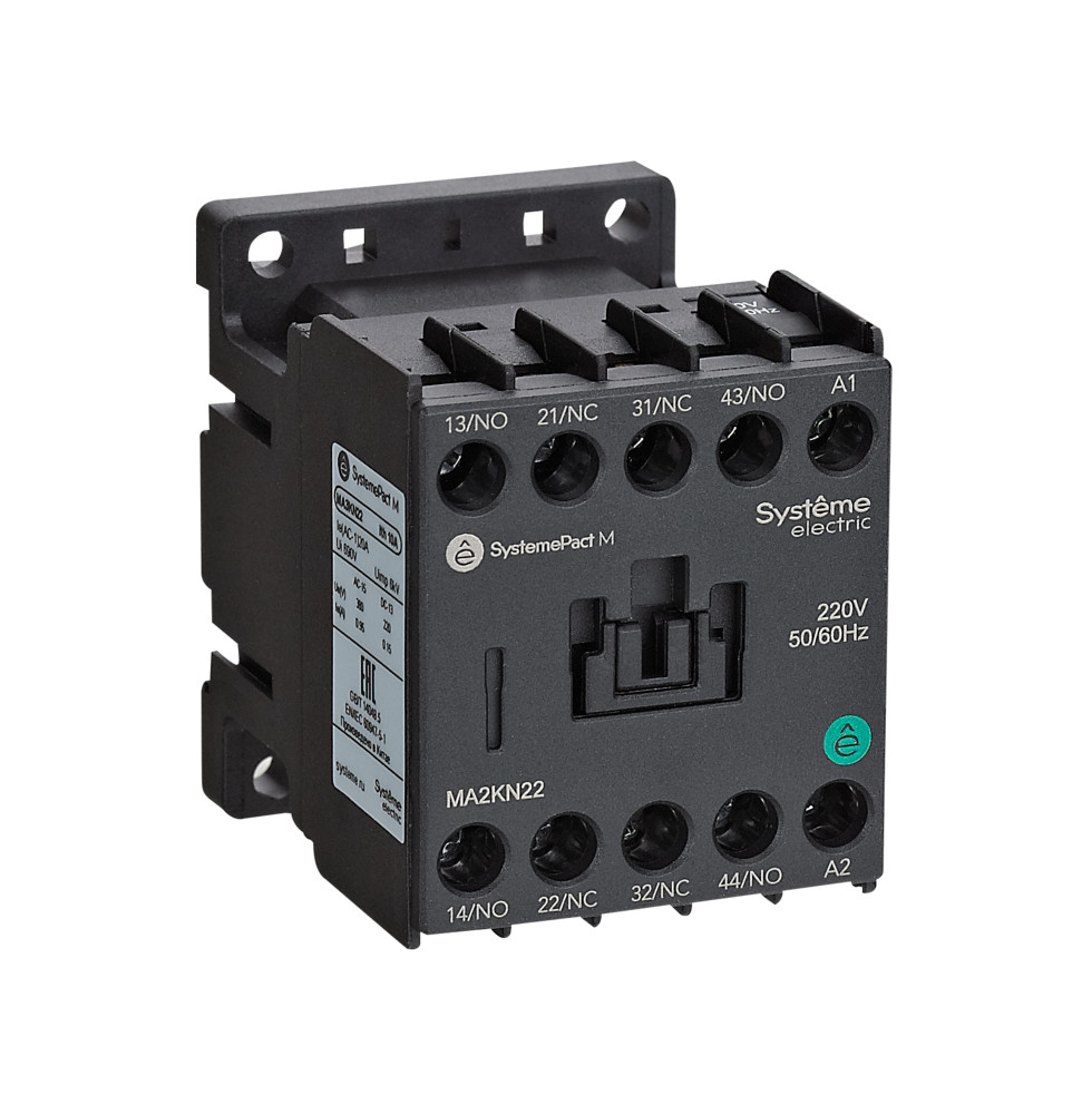 Systeme Electric SystemePact MCP  Промежуточное реле MA2K 4НО AC36V 50/60Hz