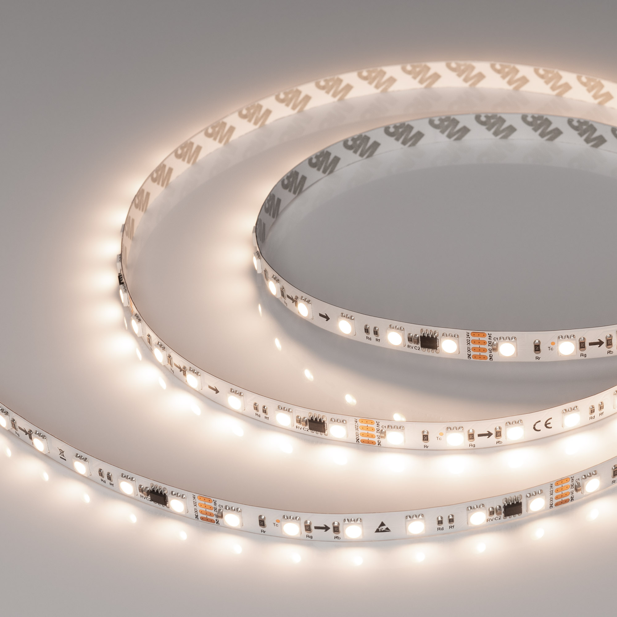 Arlight Лента SPI-B60-10mm 24V Day4000-PX6-RAM (15 W/m, IP20, 5060, 5m) (бегущий огонь)