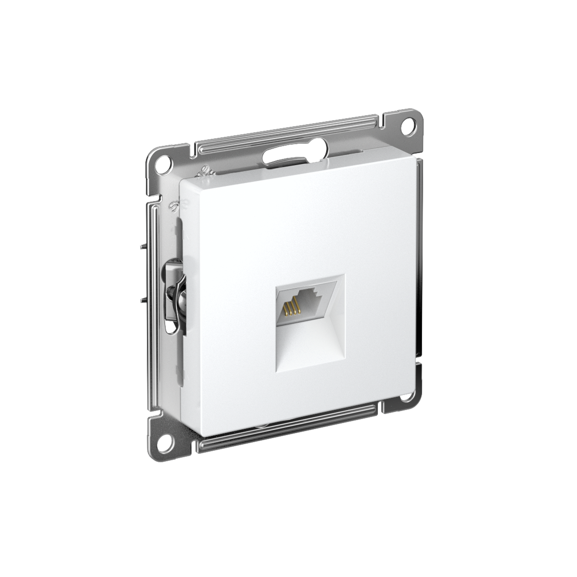 Systeme Electric AtlasDesign Лотос Розетка телефонная RJ11, механизм