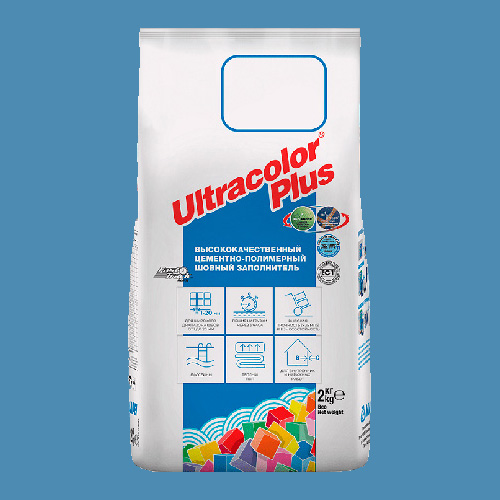 Затирка швов цементная Mapei Ultracolor Plus №167 Авио 2кг