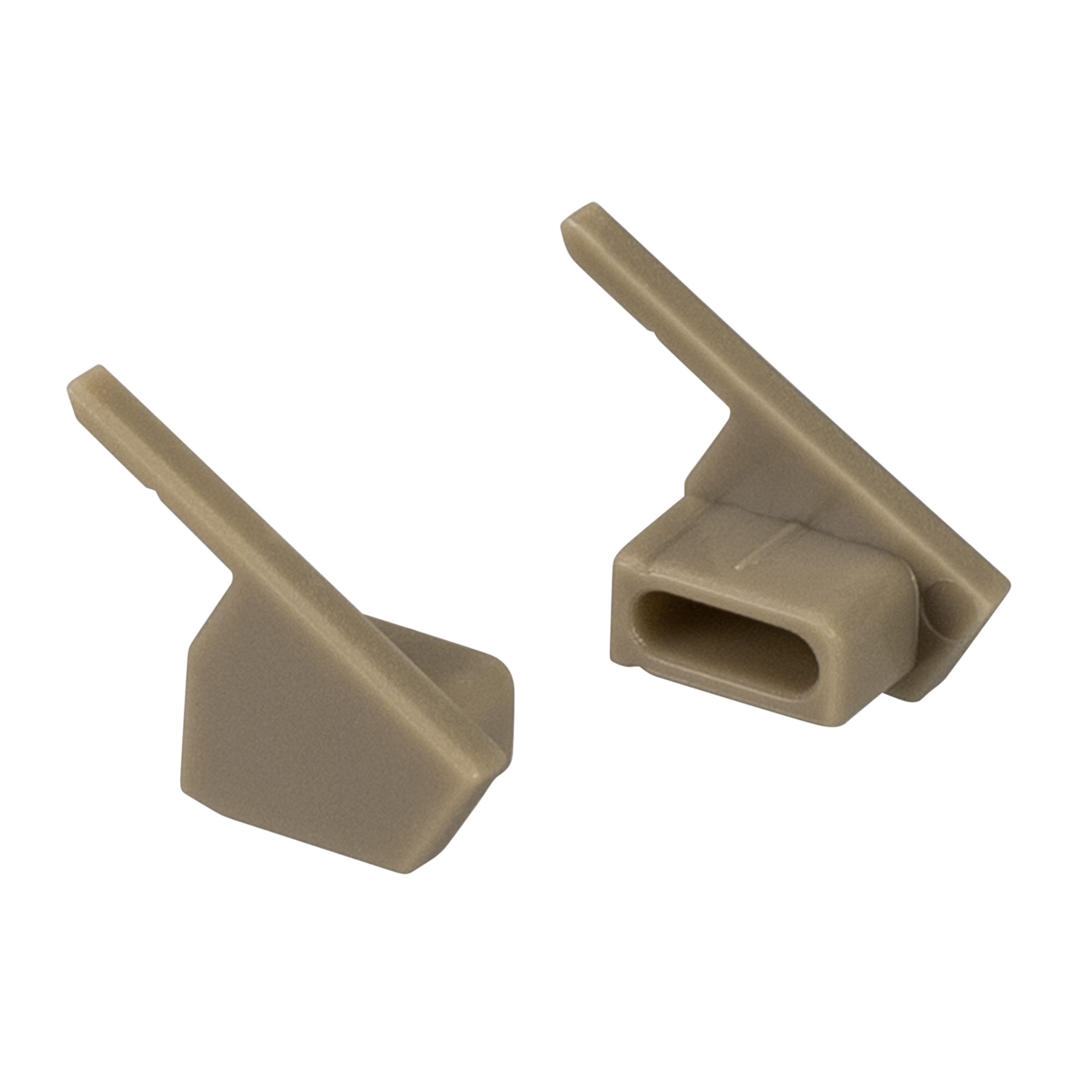 Arlight Комплект заглушек SL-MINI-SHELF-H9 OLIVE GREY (Пластик)