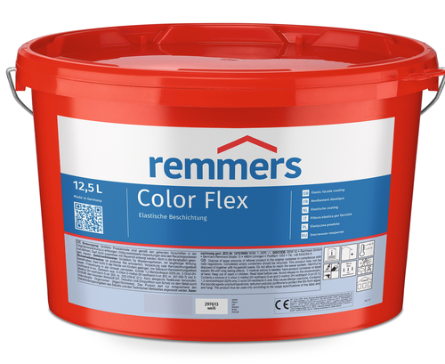 Эластичная фасадная краска Remmers Color Flex (Elastoflex Fassadenfarbe) Sonder (12,5л)