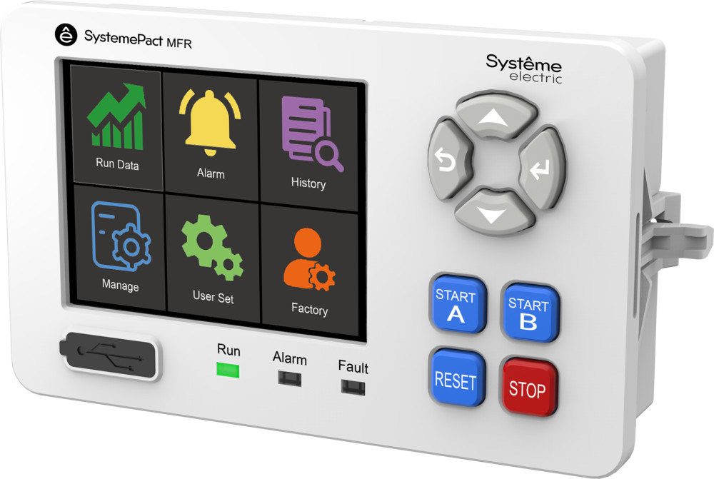Systeme Electric SystemePact MFR  Терминал пользователя MFR580, TFT-ДИСПЛЕЙ