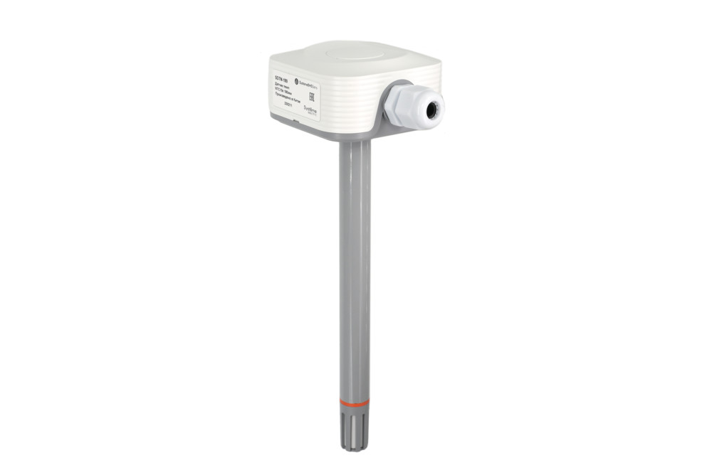 Systeme Electric Датчик температуры канальный, -40…+60°С/0…+50°С 4…20мА 180(40…155)мм ~15…35В/=15…35В