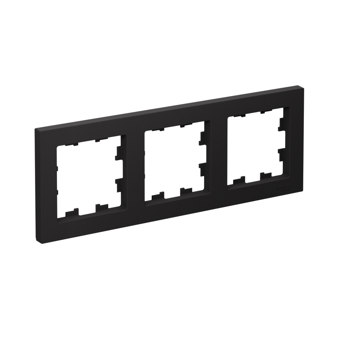Systeme Electric AtlasDesign Карбон Рамка 3-ая, универсальная