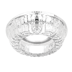 Gauss Светильник Glass Gu5.3 1/30 кристалл/хром