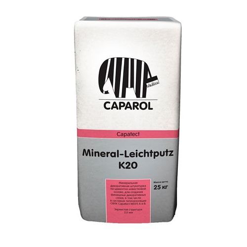 Декоративная штукатурка до -10°С Capatect Mineral-Leichtputz K20 Winter