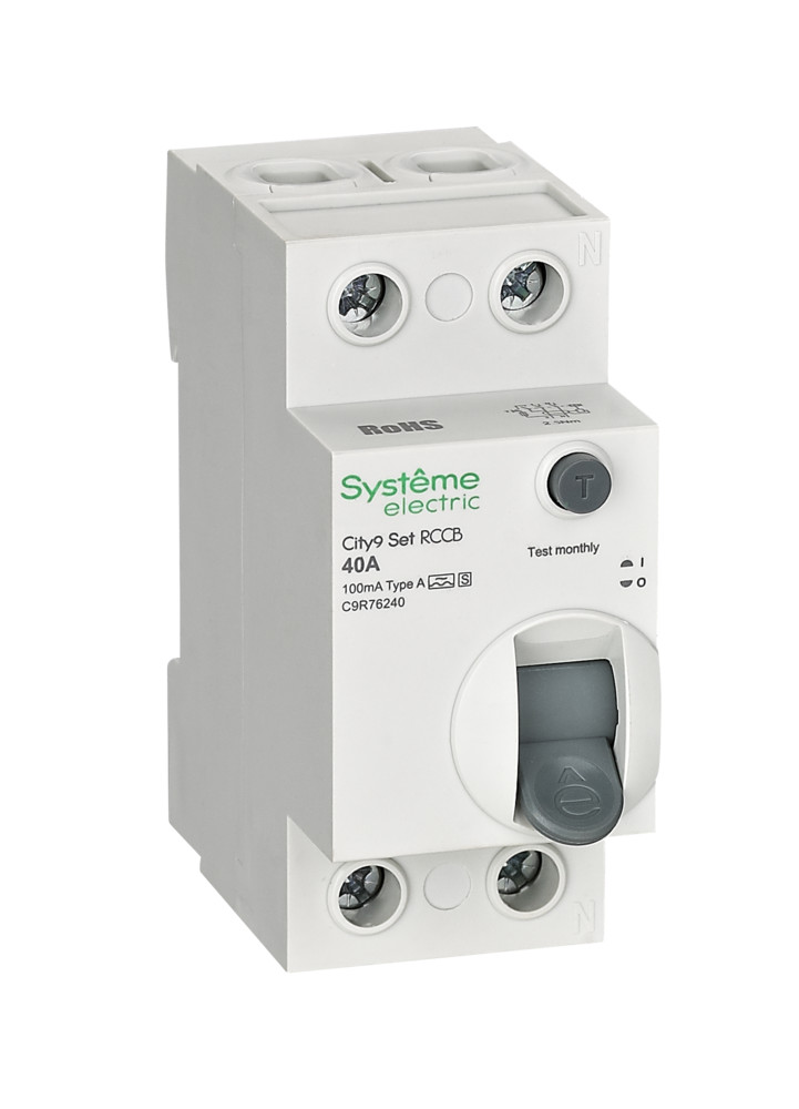 Systeme Electric City9 Set ВДТ 40А 2P 100мА A-S 230В