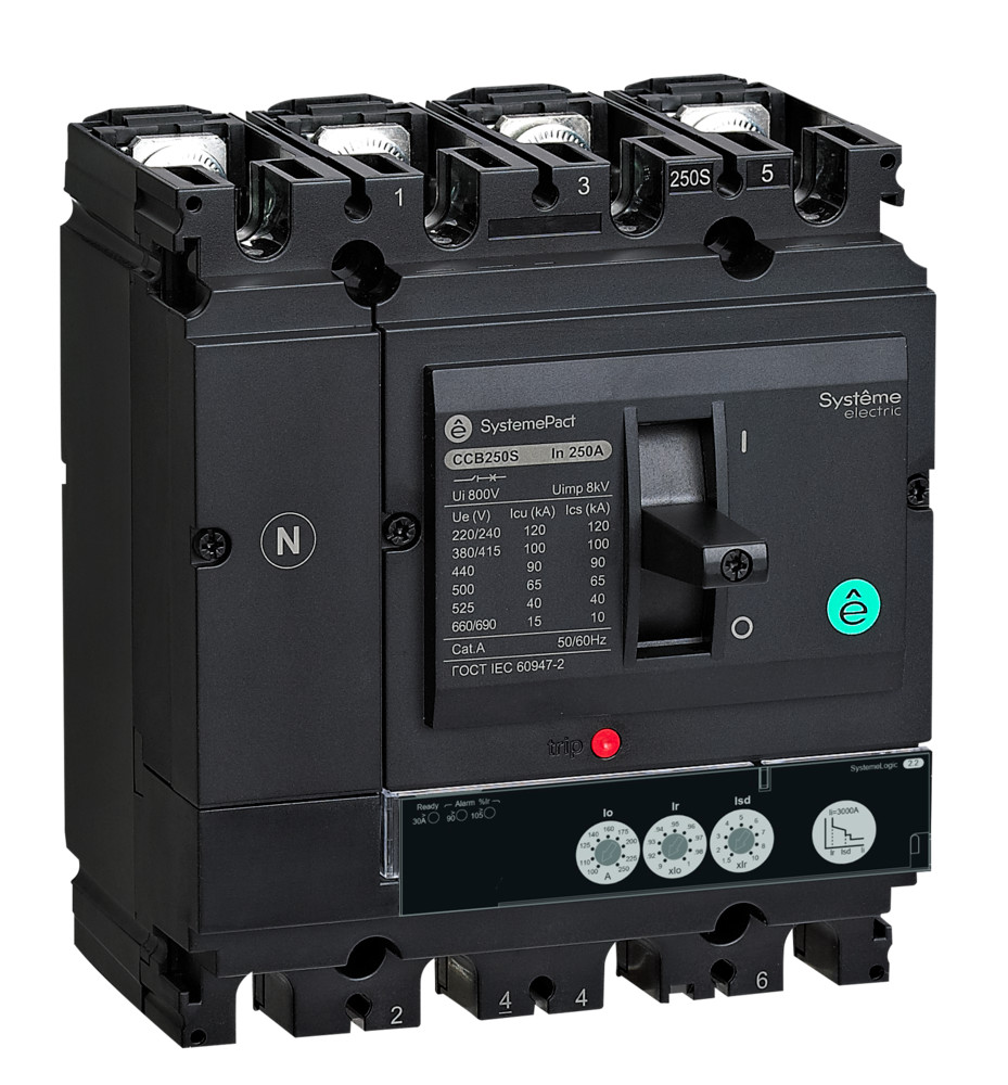 Systeme Electric SystemePact СCB Автоматический выключатель 100 150KA 4P4D S2.2 40A