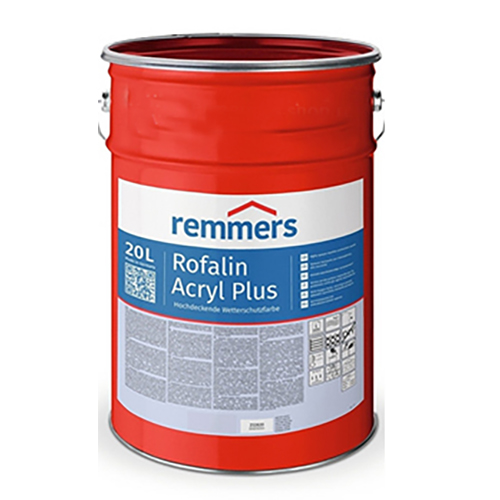 Краска акриловая матовая Remmers Rofalin Acryl Plus Sonder (5л)
