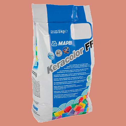 Затирка швов цементная Mapei Keracolor FF №140 Красный корал 5кг