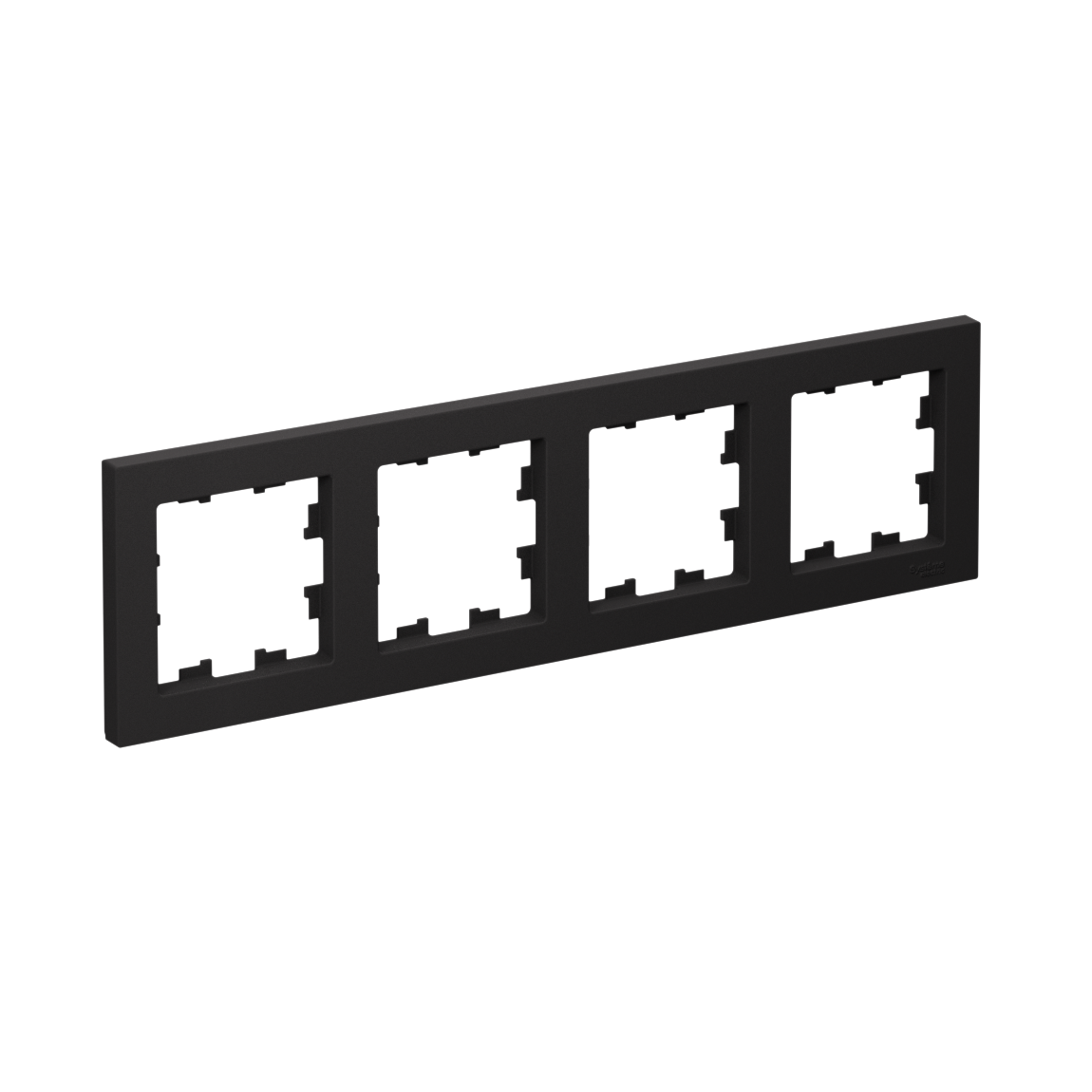 Systeme Electric AtlasDesign Карбон Рамка 4-ая, универсальная