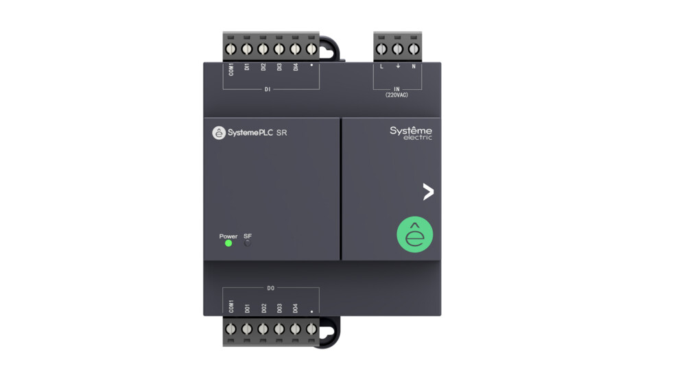 Systeme Electric Дискретный модуль ввода/вывода; 220 VAC; 8 IO: 4 DI, 4 DO (реле)