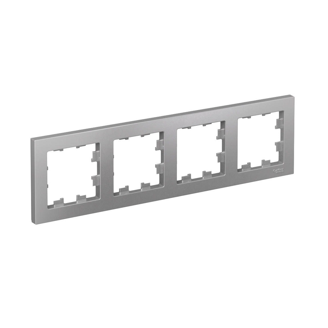 Systeme Electric AtlasDesign Алюминий Рамка 4-ая, универсальная