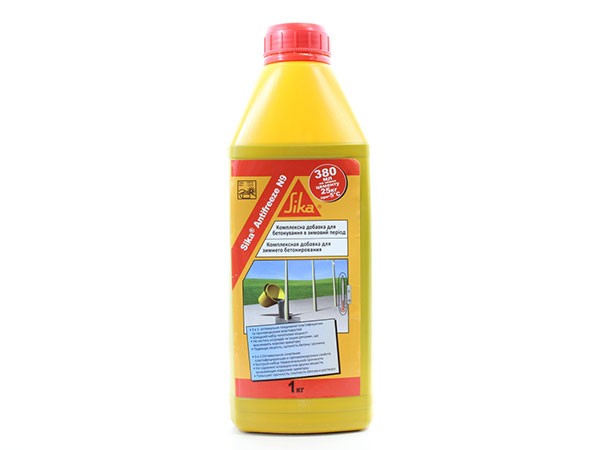 Добавка Sika Antifreeze N9 противоморозная+пластификатор 1л