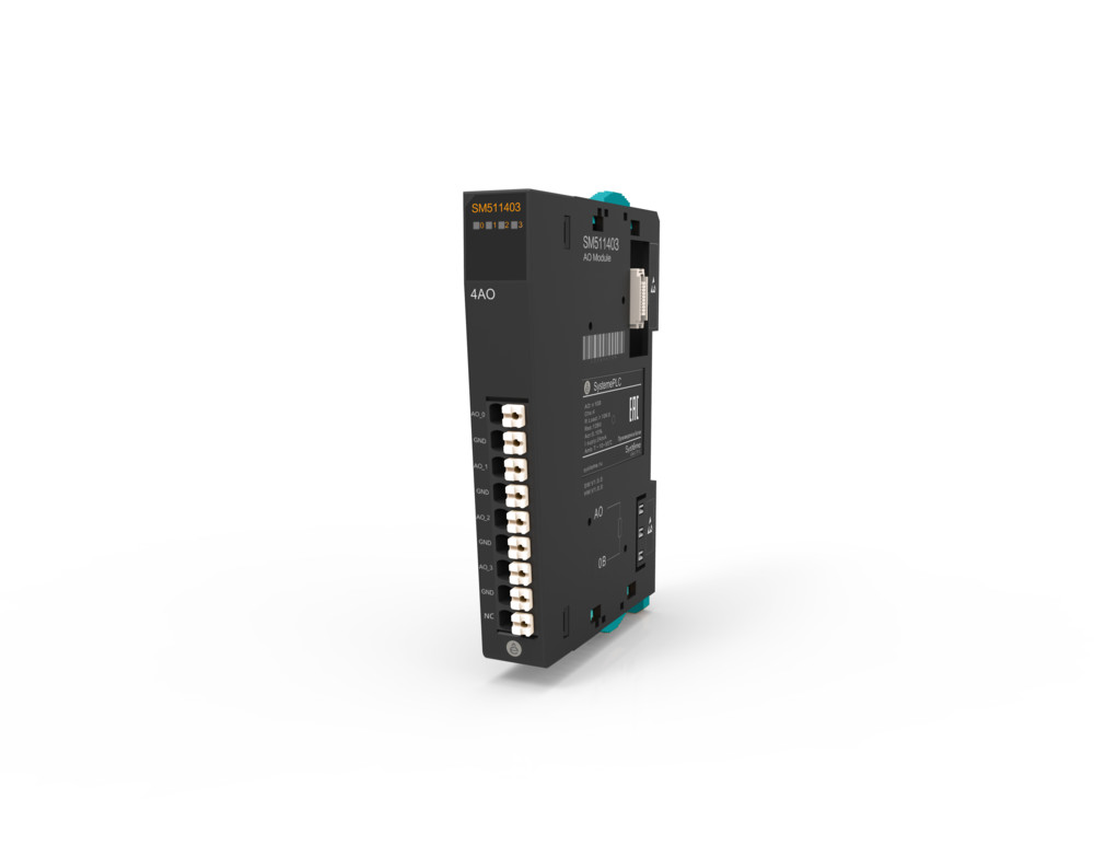 Systeme Electric Аналоговый модуль вывода, 4 выхода ±10В 12bit