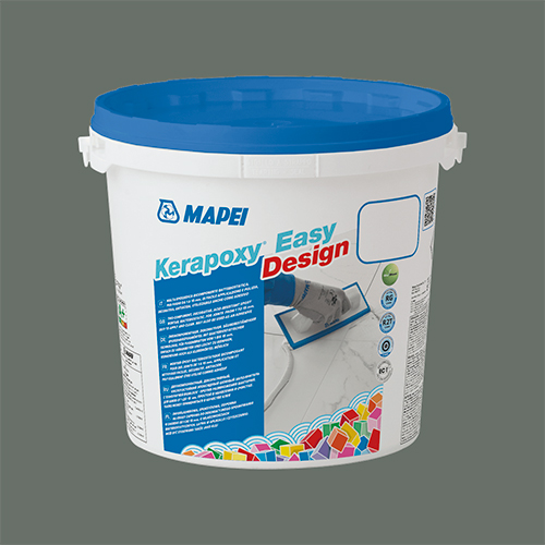 Эпоксидная затирка для плитки Mapei Kerapoxy Easy Design 0113 Cement Grey, темно-серый 3 кг