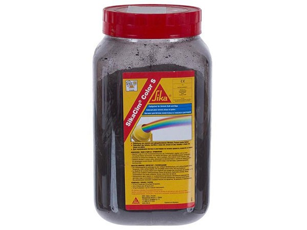 Краситель Sika SikaCem Color, чёрный 0,7кг / Сика СикаКем Колор 