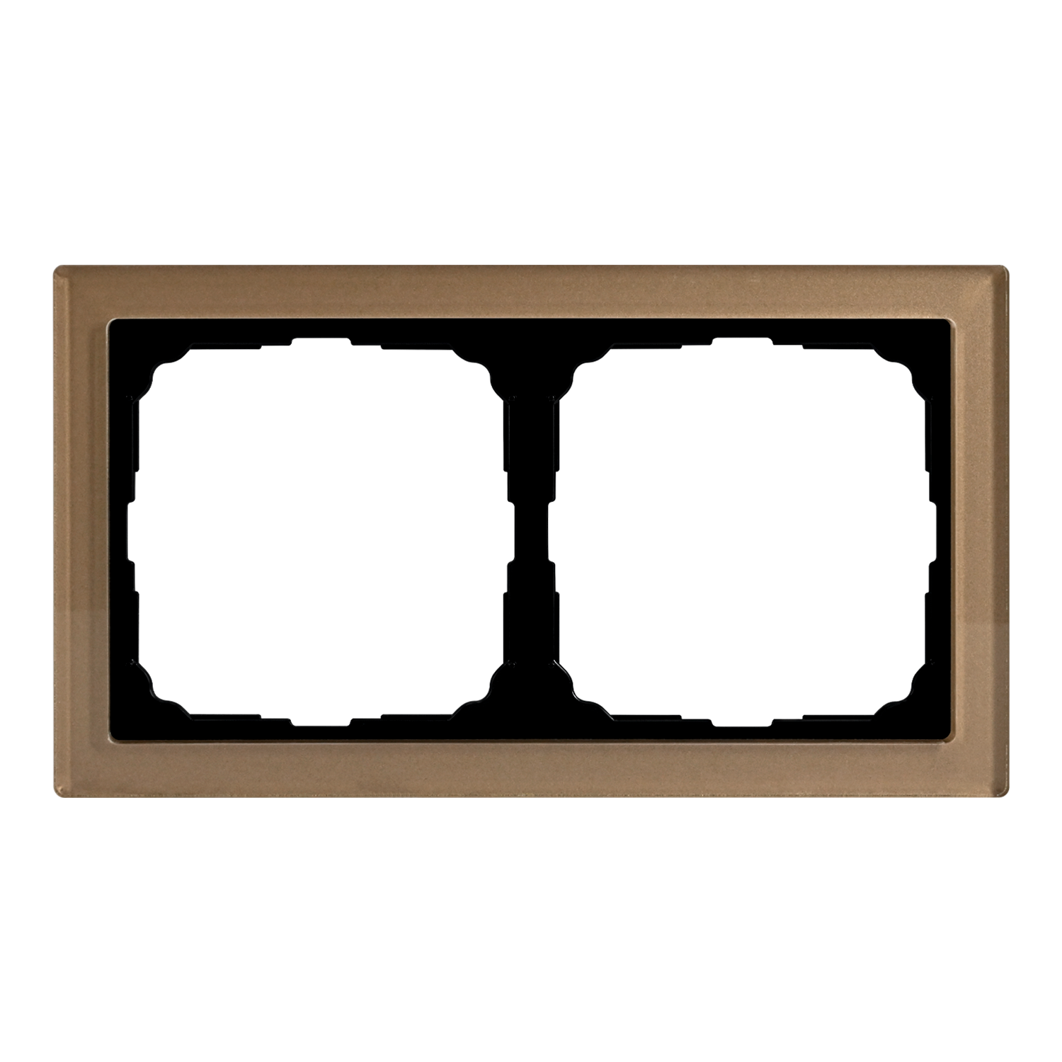 Systeme Electric ArtGallery Pure Органическое стекло Шампань Рамка 2-ая