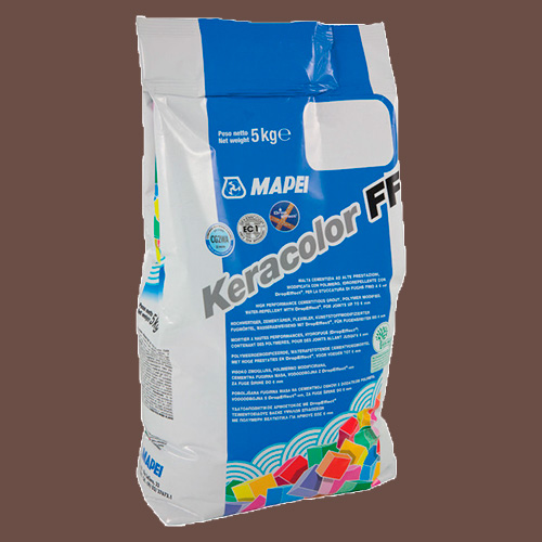 Затирка швов цементная Mapei Keracolor FF №144 Шоколад 5кг