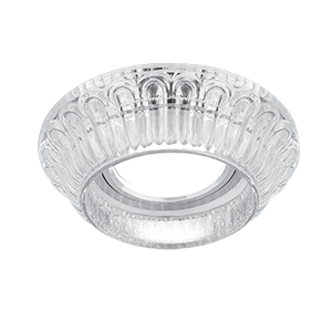 Gauss Светильник Glass Gu5.3 1/30 кристалл/хром