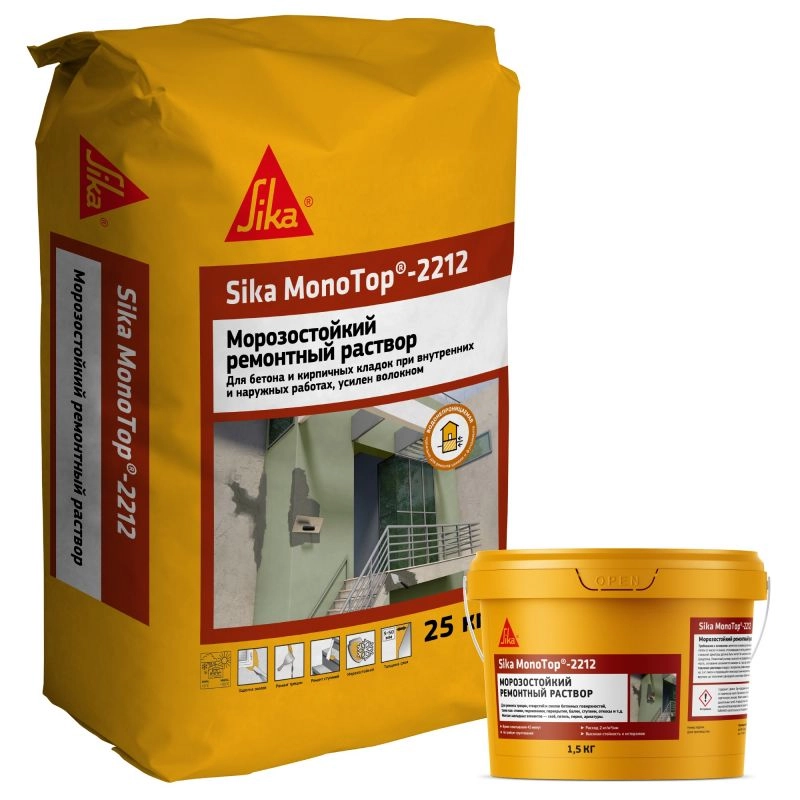 Ремонтный состав Sika MonoTop-2212, 25 кг.