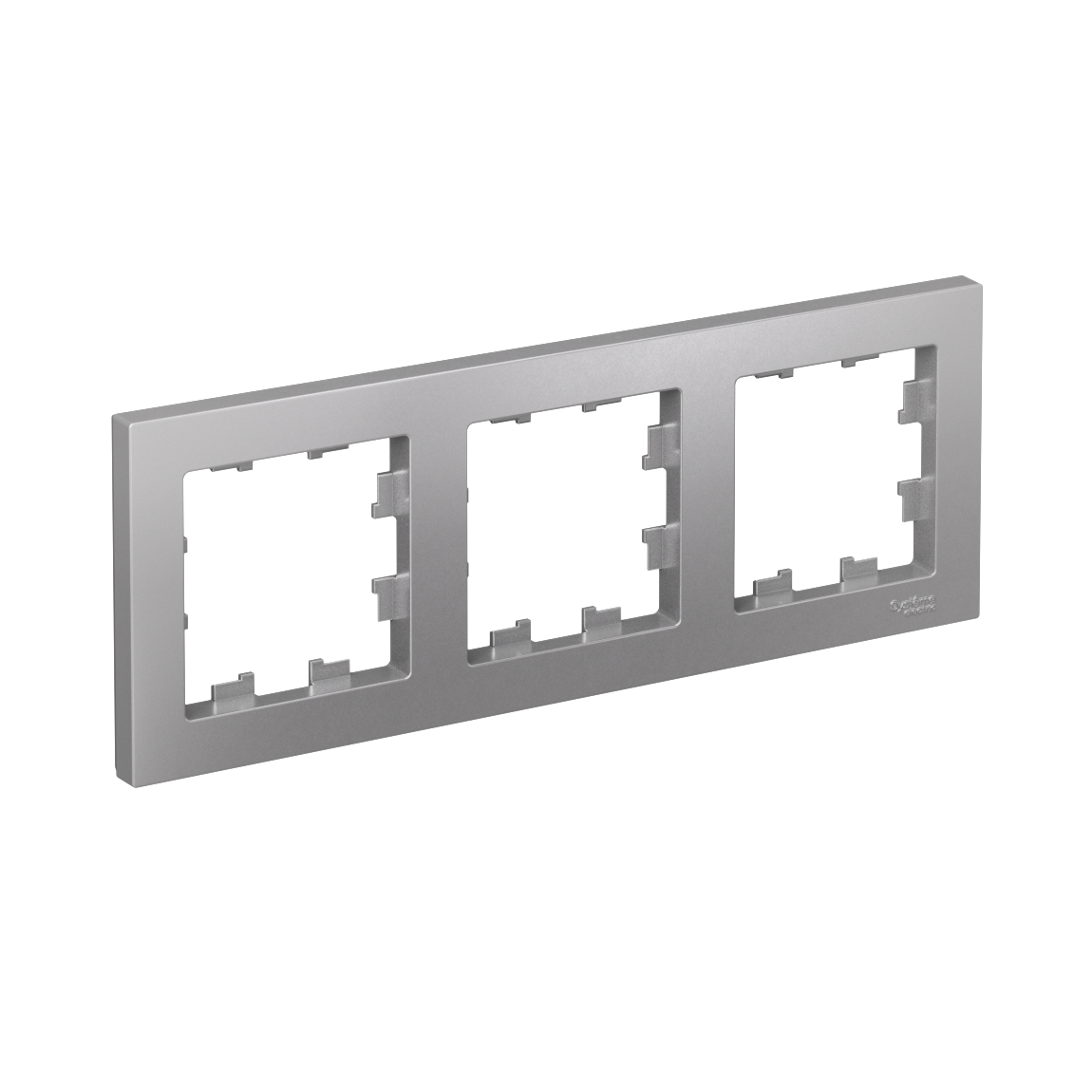 Systeme Electric AtlasDesign Алюминий Рамка 3-ая, универсальная