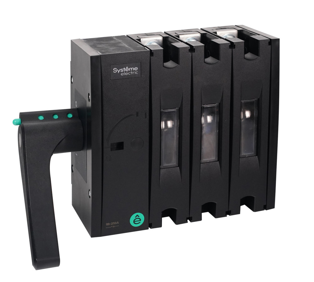 Systeme Electric Выкл-разъединитель SYSTEMEPACT SD160 3P 80A  рукоятка слева сбоку_рукоятка заказывается отдельно