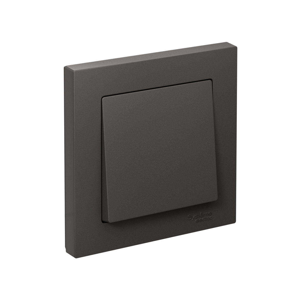 Systeme Electric AtlasDesign Базальт Выключатель 1-клавишный, сх.1, 10АХ, в сборе