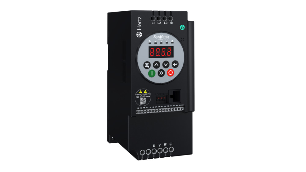 Systeme Electric Преобразователь частоты STV050 4 кВт 380В ЭМС С3 + LED панель оператора
