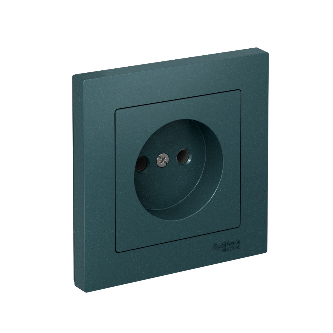 Systeme Electric AtlasDesign Изумруд Розетка без заземления, 16А, в сборе, быстрозажим. клем.