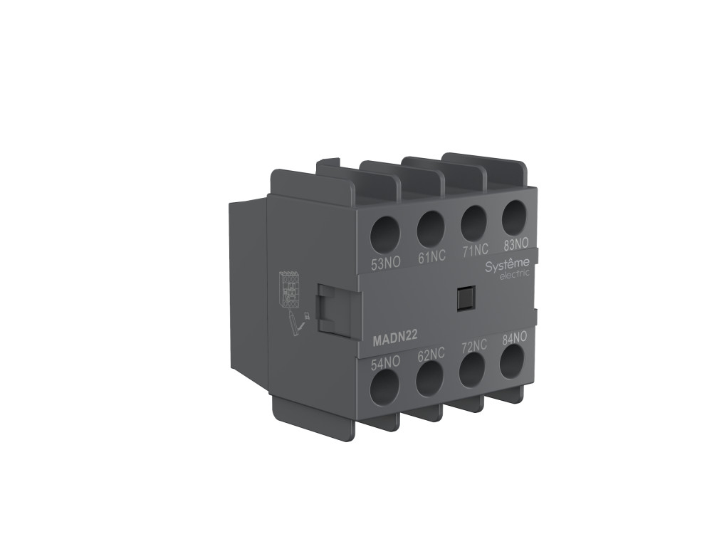 Systeme Electric SystemePact MCP  Доп.конт. Блок MC1D 2НО+2НЗ фронтальный монтаж