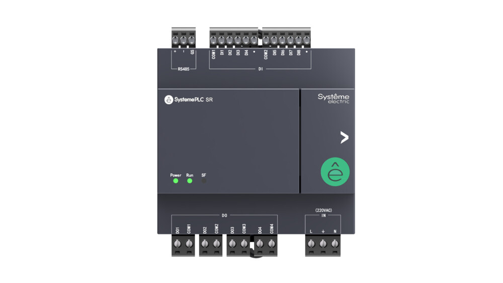 Systeme Electric Интеллектуальное реле SR1; 220 VAC; 12 IO: 8 DI, 4 DO (реле); 1xRS485