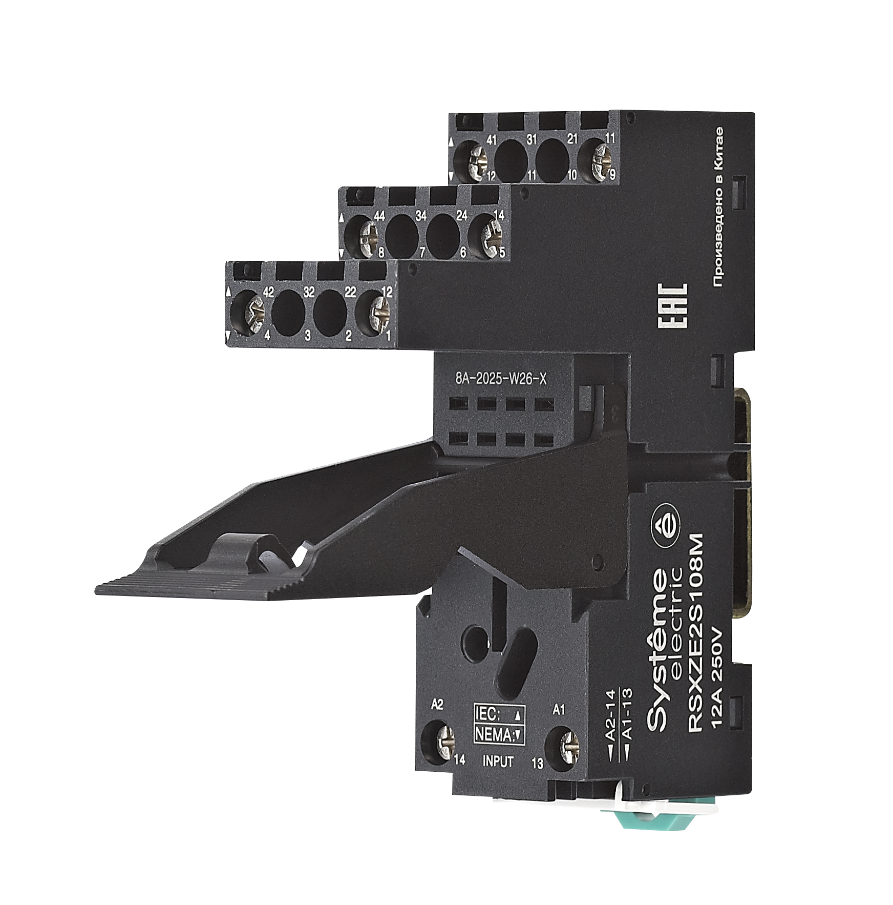 Systeme Electric Розетка для реле 2СО 12А mixed