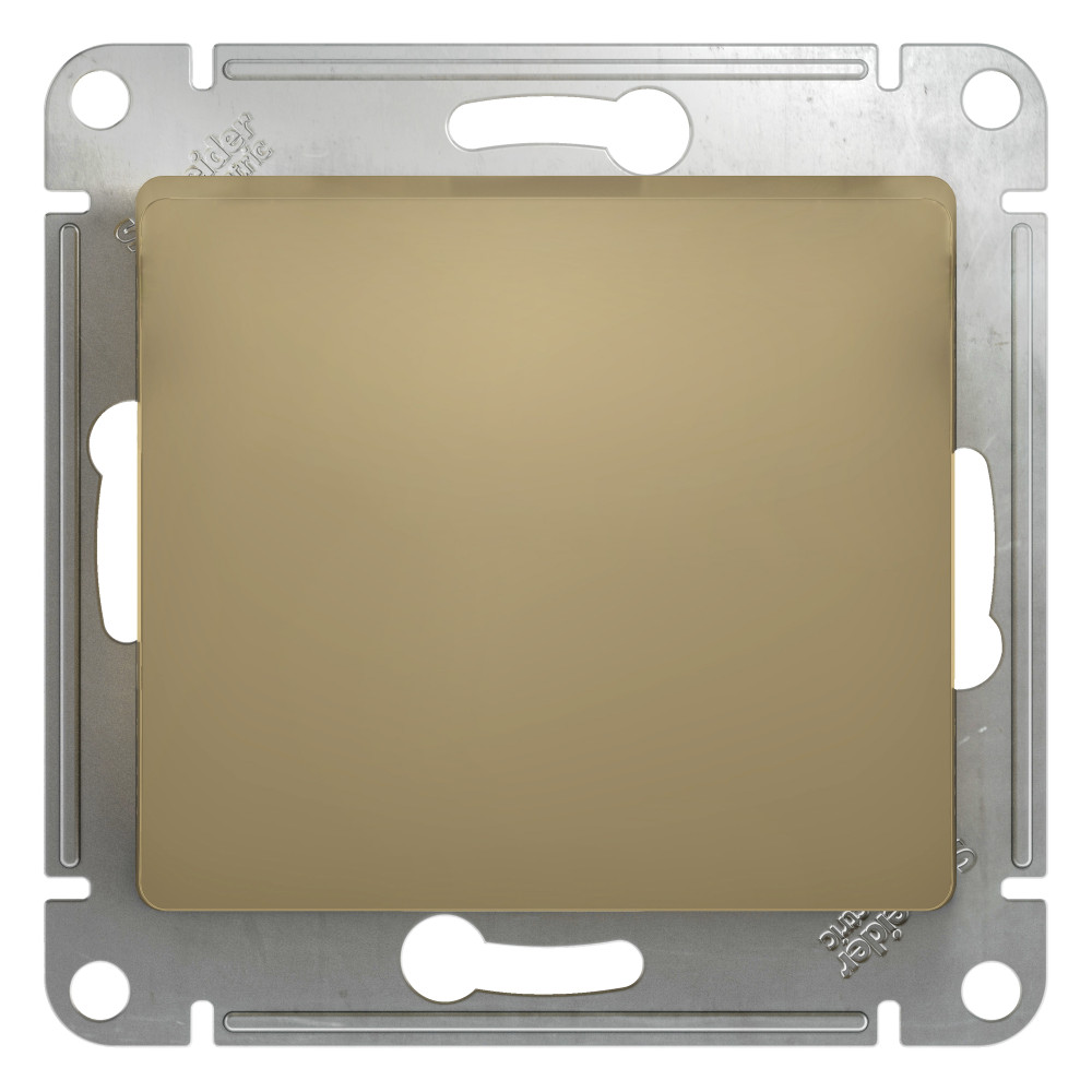 Systeme Electric Glossa Титан Кнопка нажимная, сх.1, 10АХ