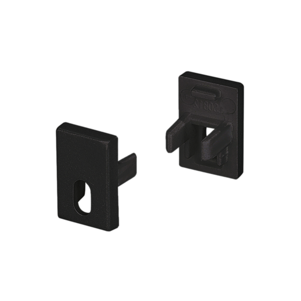 Arlight Заглушка SL-MINI-8-H12 BLACK с отверстием (Пластик)