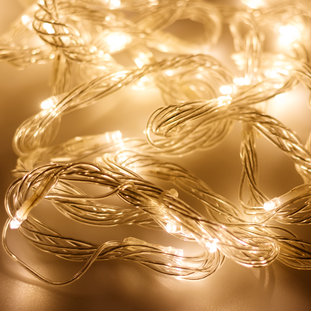 Arlight Светодиодная гирлянда ARD-STRING-HOME-10000-CLEAR-99LED-RUN WARM (230V, 10.5W) (Ardecoled, IP20)