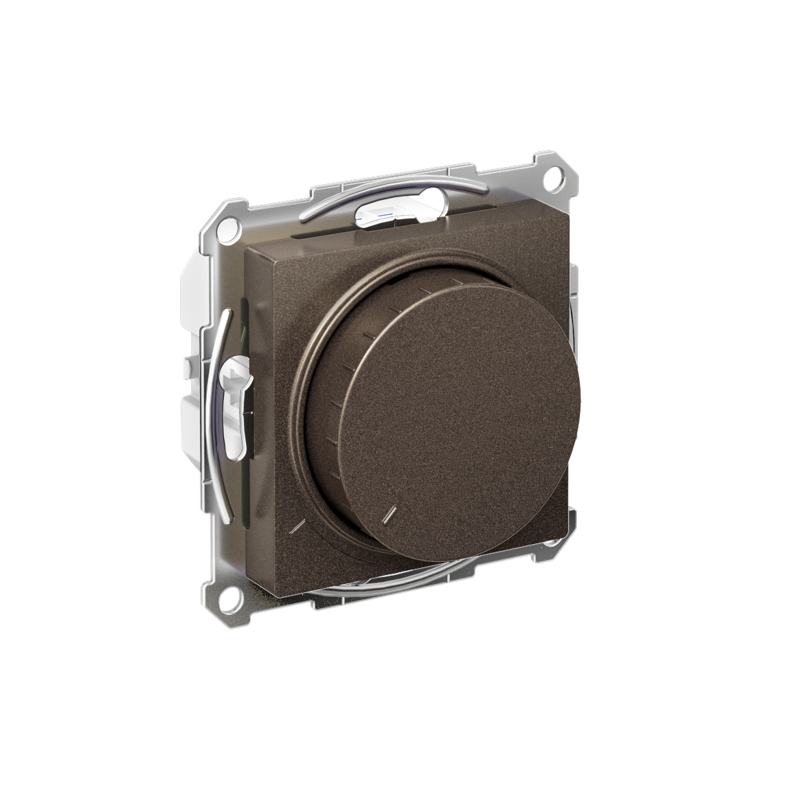 Systeme Electric AtlasDesign Мокко Светорегулятор (диммер) повор-нажим, LED, RC, 400Вт, мех.