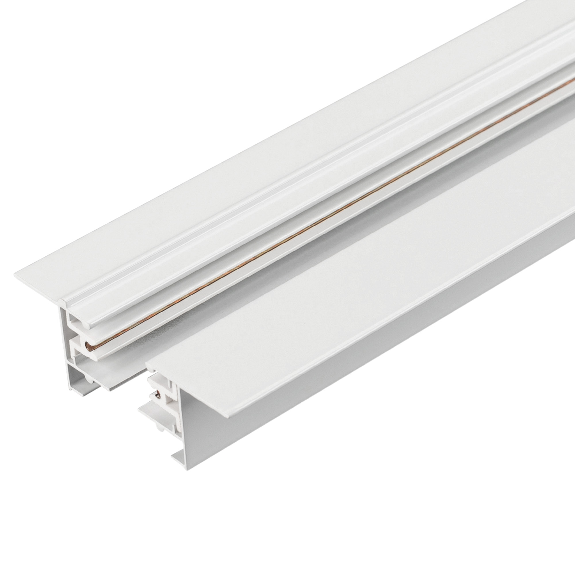 Arlight Трек LGD-2TR-TRACK-F-1000-WH-M (C) (IP20 Металл, 3 года)