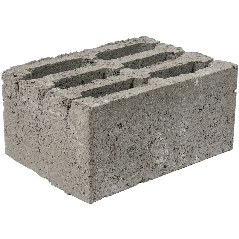 Блок керамзитобетонный стеновой М-50 390х290х188 мм