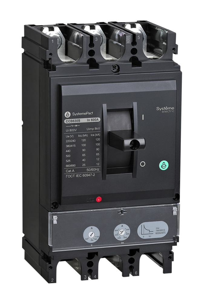 Systeme Electric SystemePact СCB Автоматический выключатель 400 100KA 3P3D TMD400