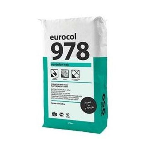 Ровнитель для пола Forbo Eurocol 978 Europlan Neo (5-100 мм, 35 МПа), 25кг