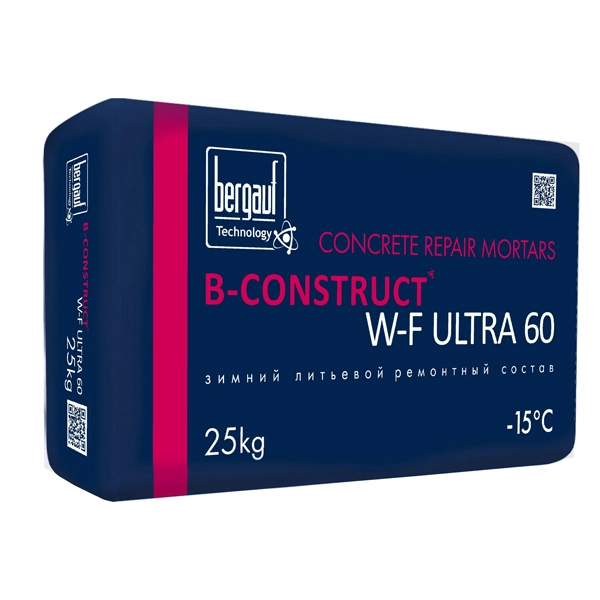 Ремонтный состав Bergauf B-Construct W-F Ultra 60 (зимний), 25 кг