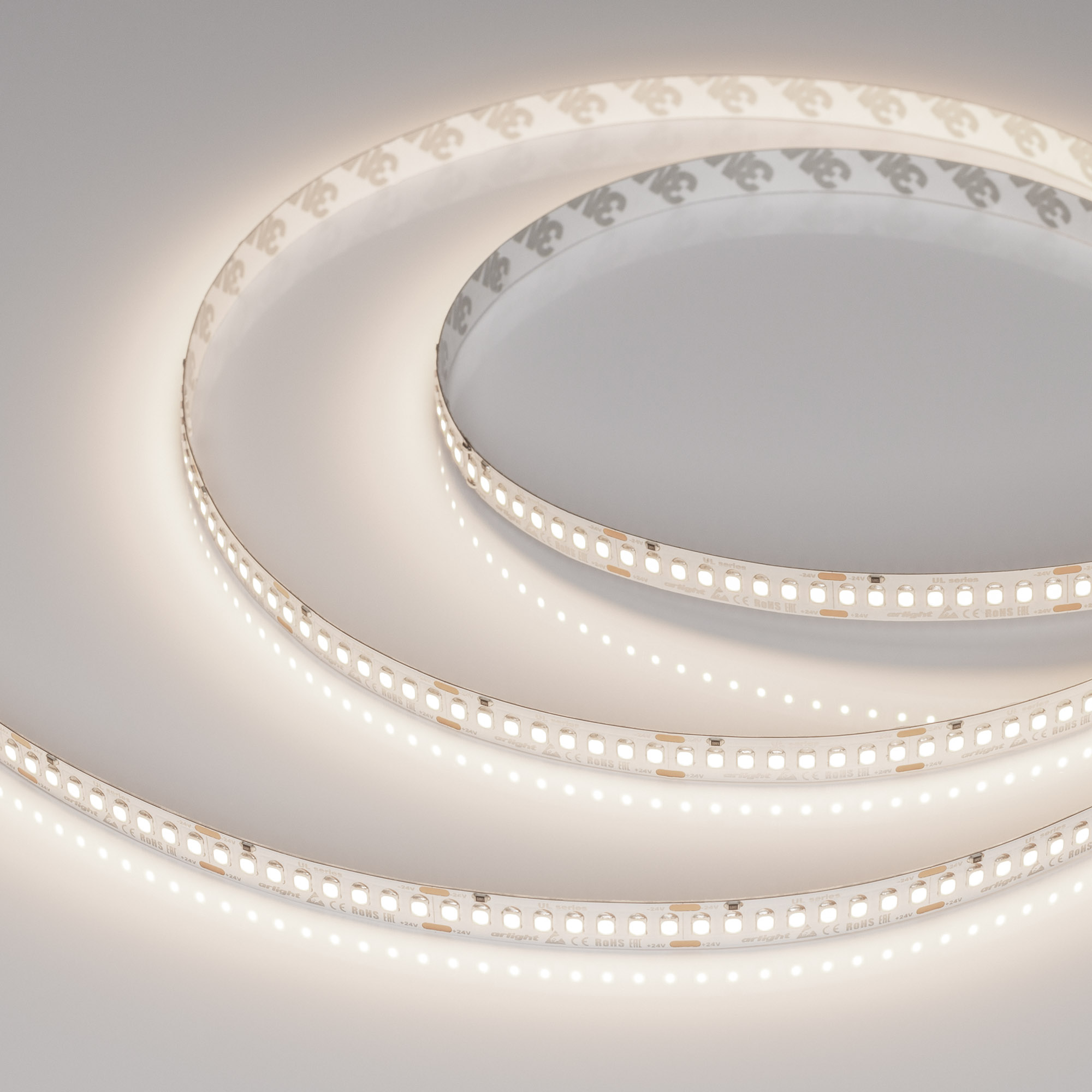 Arlight Лента UL-A200-10mm 24V Day4000 (20 W/m, IP20, 2835, 5m) (Открытый)