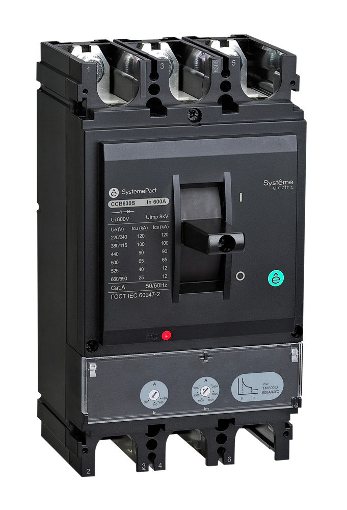 Systeme Electric SystemePact СCB Автоматический выключатель 400 50КА S1.3M 3P3D 320A