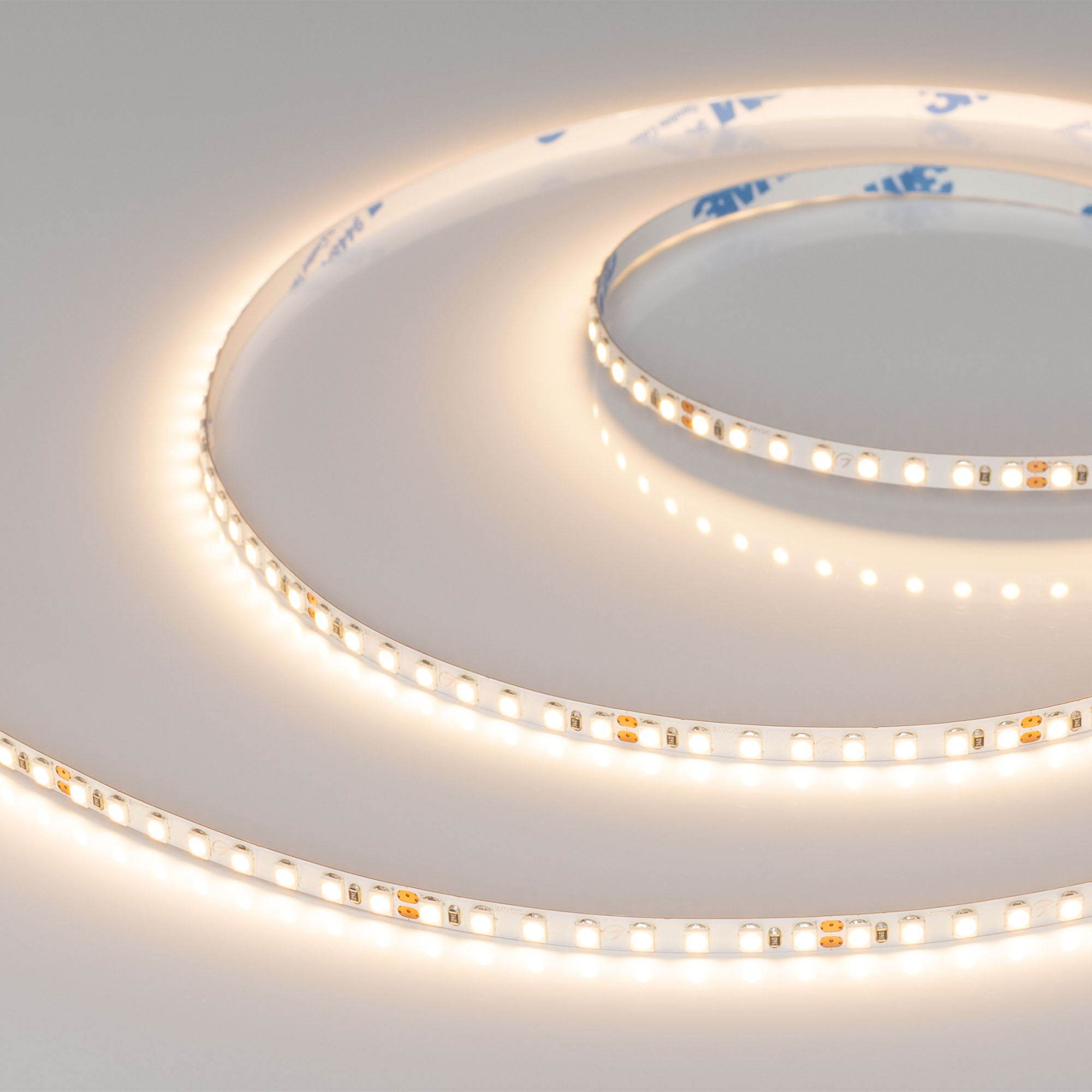 Arlight Лента RT-A160-5mm 24V Warm2700 (9.6 W/m, IP20, 2835, 5m) (Открытый)