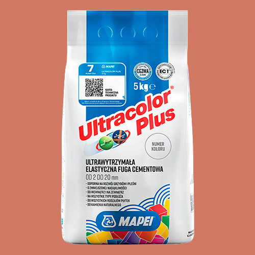 Затирка швов цементная Mapei Ultracolor Plus №145 Охра 5кг