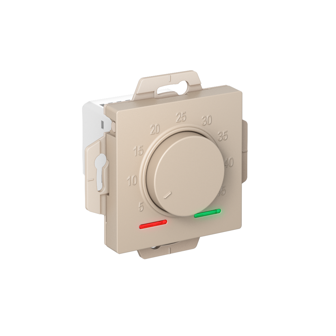 Systeme Electric AtlasDesign Песочный Термостат электрон. теплого пола с датчиком, 10A, механизм