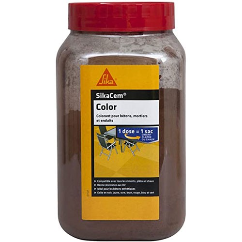 Краситель Sika SikaCem Color, коричневый 1 кг / Сика СикаКем Колор 